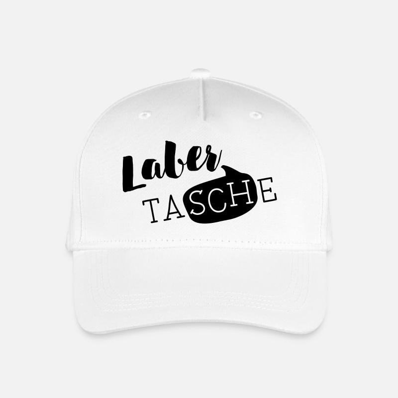 Die LABER TASCHE - Kinder Bio Basecap - Weiß