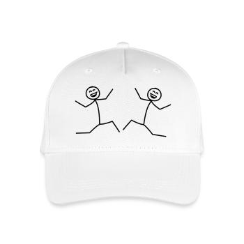 Happy Friends - Casquette de baseball bio Enfant - blanc - Devant