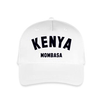MOMBASA, KENYA - Kinder Bio Basecap - Weiß - Vorne