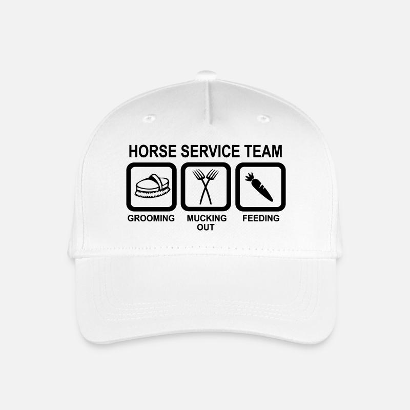 Pferdepfleger - Kinder Bio Basecap - Weiß