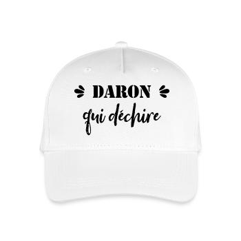 Daron Qui Déchire - Casquette de baseball bio Enfant - blanc - Devant