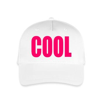 Cool - Organic Kids’ Baseball Cap - white - Front
