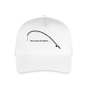 Nur noch ein Wurf - Kinder Bio Basecap - Weiß - Vorne