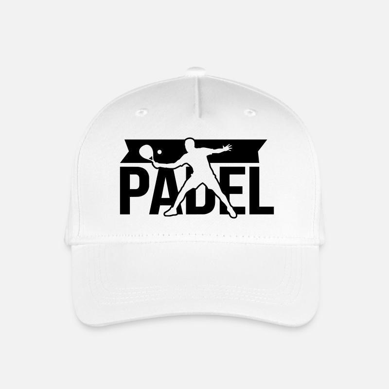 Padeltennis - Kinder Bio Basecap - Weiß