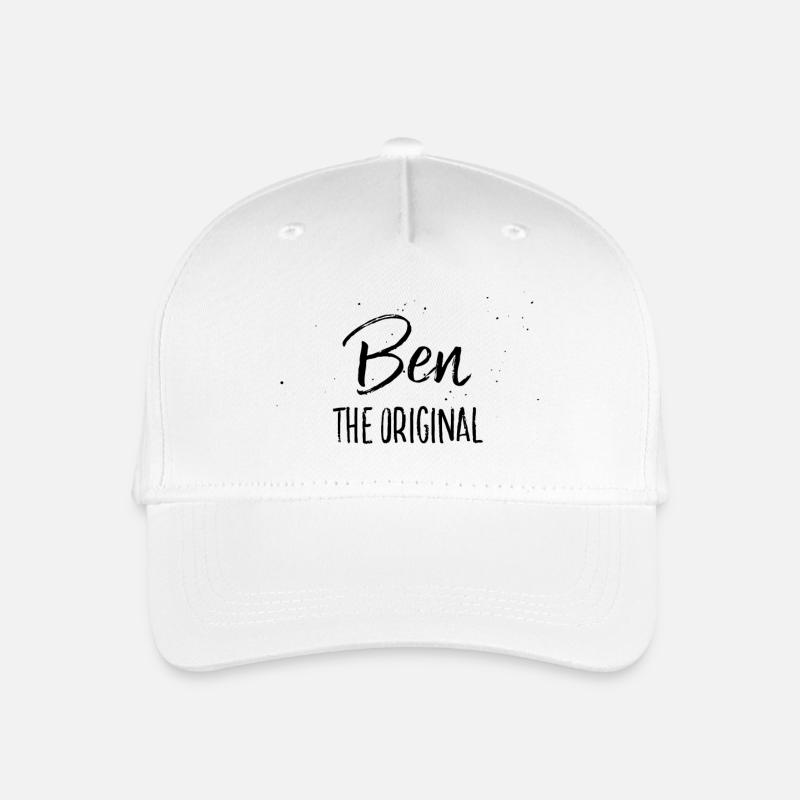 Ben - Kinder Bio Basecap - Weiß