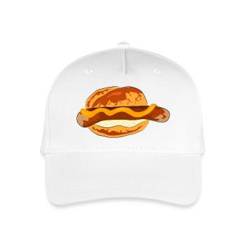 saucisse - Casquette de baseball bio Enfant - blanc - Devant