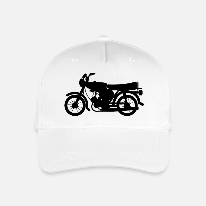 Fahrzeug - Simson - Kinder Bio Basecap - Weiß