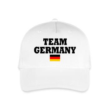 Allemagne - Casquette de baseball bio Enfant - blanc - Devant