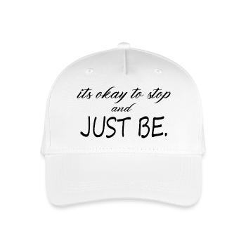 Yoga Meditation Spa Namaste - Kinder Bio Basecap - Weiß - Vorne