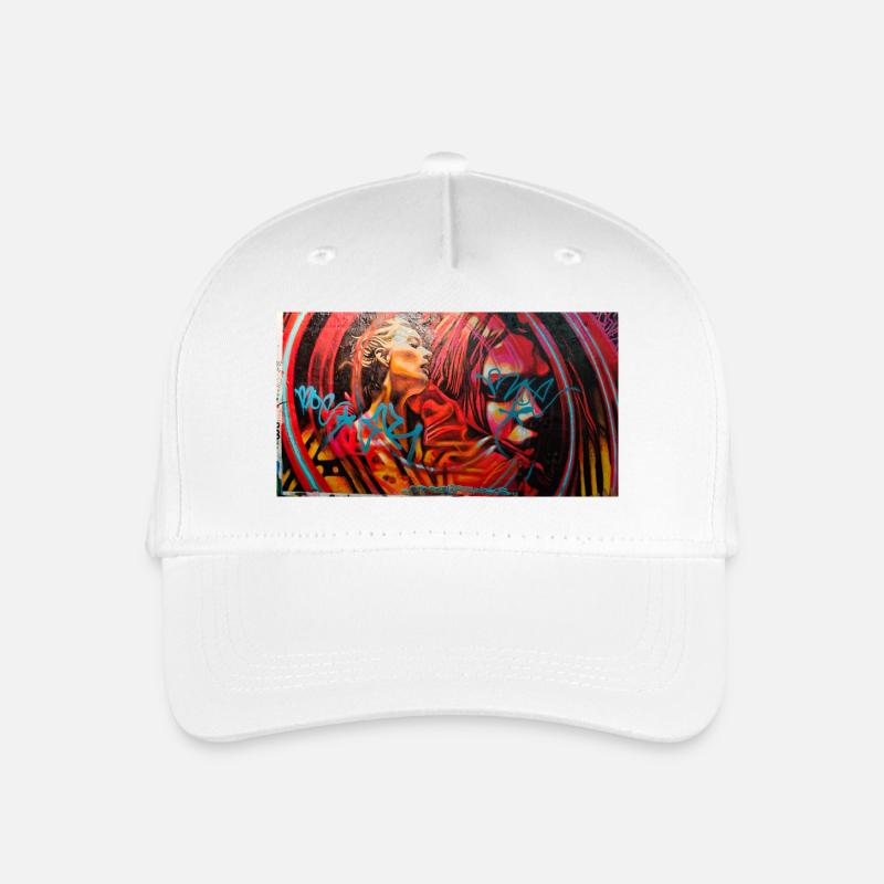Graffiti World 5 - Kinder Bio Basecap - Weiß