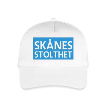 Skånes Pride Design - Organic Kids’ Baseball Cap - white - Front