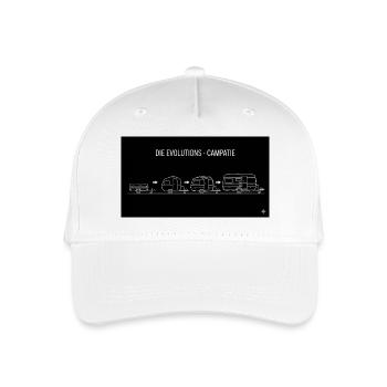 die evolutions campatie - Kinder Bio Basecap - Weiß - Vorne