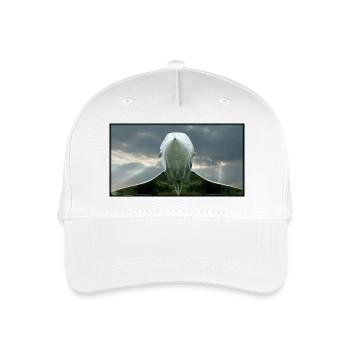 concorde & sunbeams 120dpi - Organic Kids’ Baseball Cap - white - Front