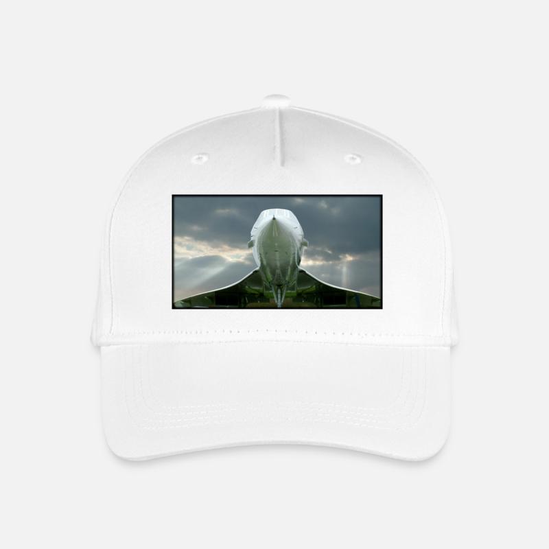 concorde & Sonnenstrahlen 120dpi - Kinder Bio Basecap - Weiß