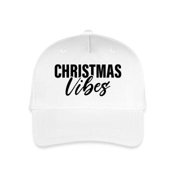 Weihnachtliche Stimmung - Kinder Bio Basecap - Weiß - Vorne