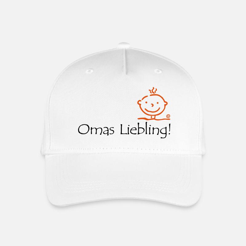 Omas Liebling - Kinder Bio Basecap - Weiß