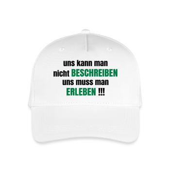 amitié - Casquette de baseball bio Enfant - blanc - Devant