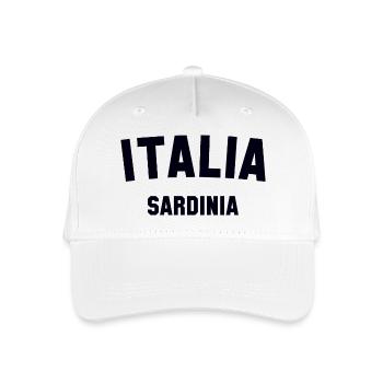 SARDINIA Italia Italy - Organic Kids’ Baseball Cap - white - Front