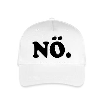 Nö - Kinder Bio Basecap - Weiß - Vorne