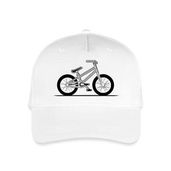 Croquis de vélo BMX - Casquette de baseball bio Enfant - blanc - Devant