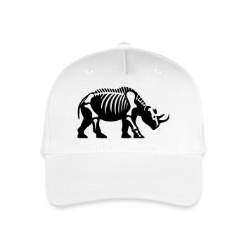 Nashorn - Kinder Bio Basecap - Weiß - Vorne