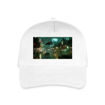 La ville cyberpunk - Casquette de baseball bio Enfant - blanc - Devant