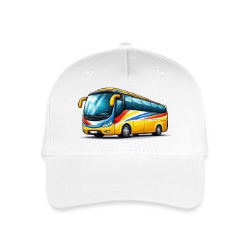Coach Art Print - Organic Kids’ Baseball Cap - white - Front