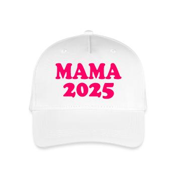 Mama 2025 - Casquette de baseball bio Enfant - blanc - Devant