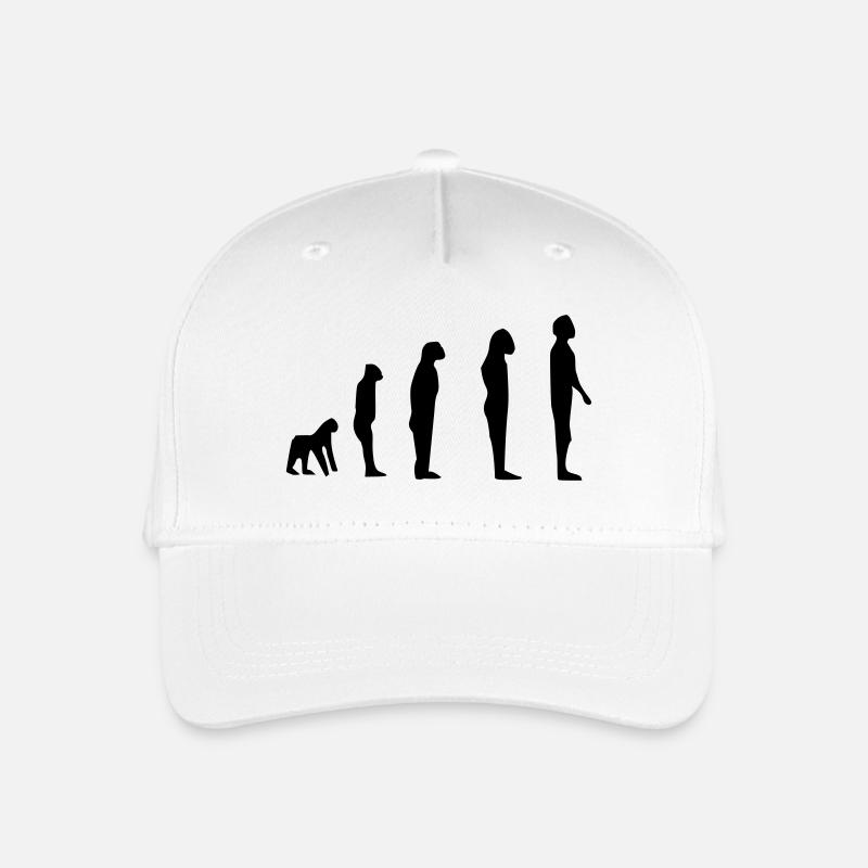 Darwin Evolution - Kinder Bio Basecap - Weiß