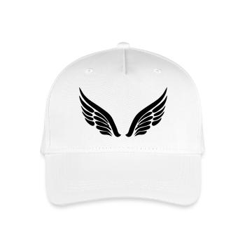 engel Flügel - Kinder Bio Basecap - Weiß - Vorne