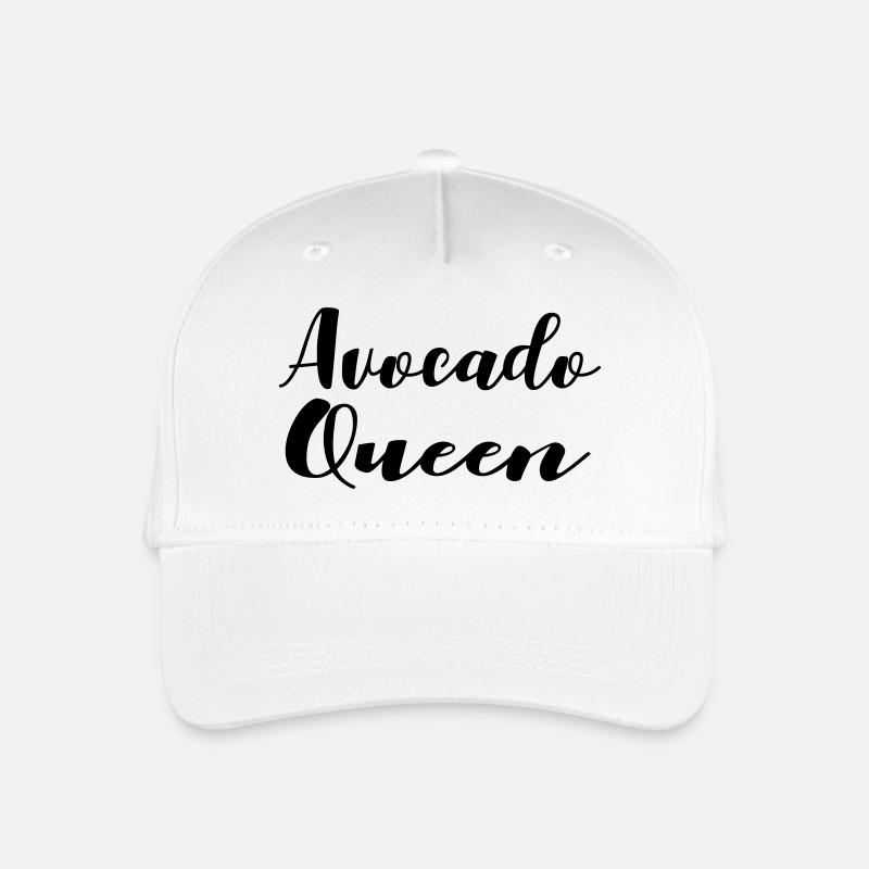 Avocado Queen - Kinder Bio Basecap - Weiß