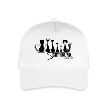 sighthound_lover - Casquette de baseball bio Enfant - blanc - Devant