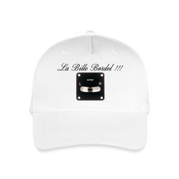 The Messy Ball Top Copy - Organic Kids’ Baseball Cap - white - Front