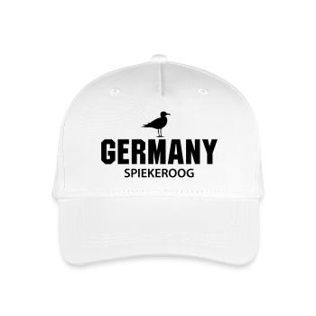 Spiekeroog GERMANY - Organic Kids’ Baseball Cap - white - Front
