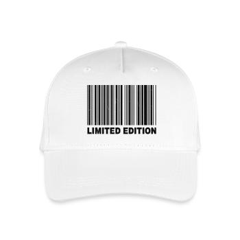 LIMITED EDITION - BARCODE - Organic Kids’ Baseball Cap - white - Front