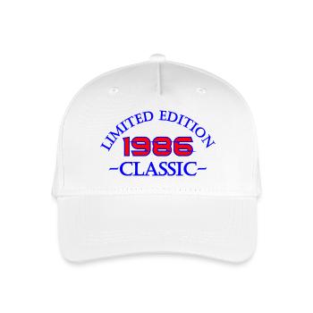 1986 Limited Edition Classic - Kinder Bio Basecap - Weiß - Vorne