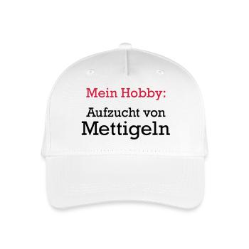 Mettigel - Kinder Bio Basecap - Weiß - Vorne