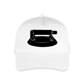 Glasvakuumglaser - Kinder Bio Basecap - Weiß - Vorne