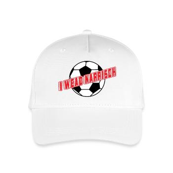 i wead narrisch-ich wird wahnsinnig,EM Austria - Organic Kids’ Baseball Cap - white - Front