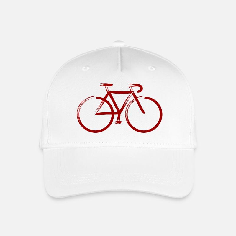 Ruby strokes - Organic Kids’ Baseball Cap - white