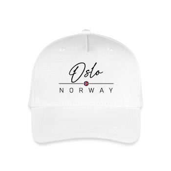 Norvège - Oslo - Norvège - Norvège - Casquette de baseball bio Enfant - blanc - Devant