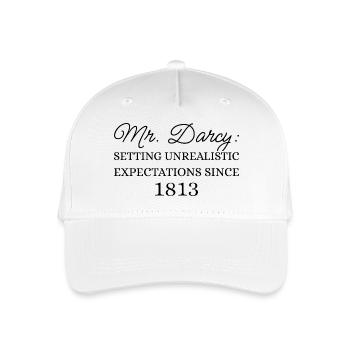 Mr. Darcy: Unrealistische Erwartungen seit 1813 III - Kinder Bio Basecap - Weiß - Vorne