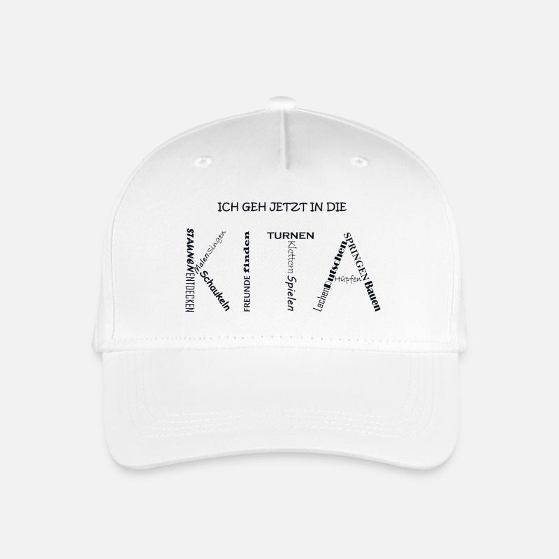 Kita - Kinder Bio Basecap - Weiß