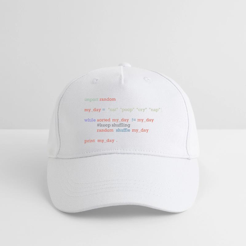 Funny python code about everyday life, baby Organic Kids’ Baseball Cap