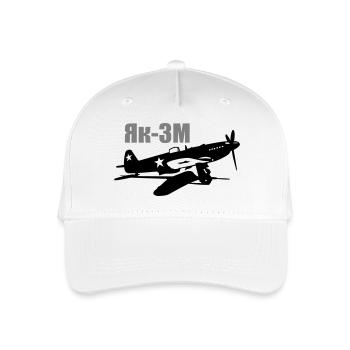 Yak-3 M - Casquette de baseball bio Enfant - blanc - Devant