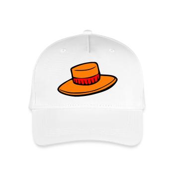 Hut - Kinder Bio Basecap - Weiß - Vorne