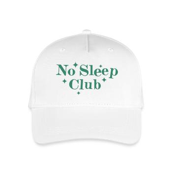 Pas de club de sommeil - Casquette de baseball bio Enfant - blanc - Devant