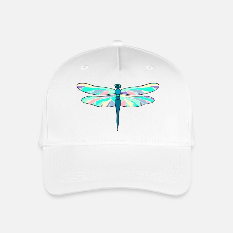 dragon-fly - Organic Kids’ Baseball Cap - white