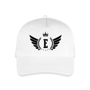 Coat of arms E - Organic Kids’ Baseball Cap - white - Front