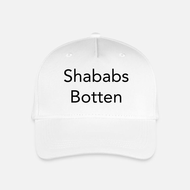 Shababs Botten - Kinder Bio Basecap - Weiß
